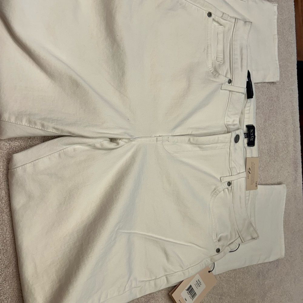 NYDJ Slim White Jeans